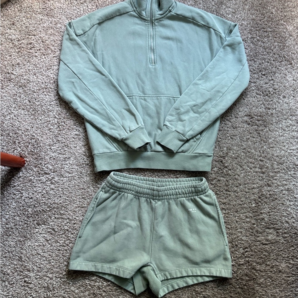 Rag & Bone Sage Green Lounge Set